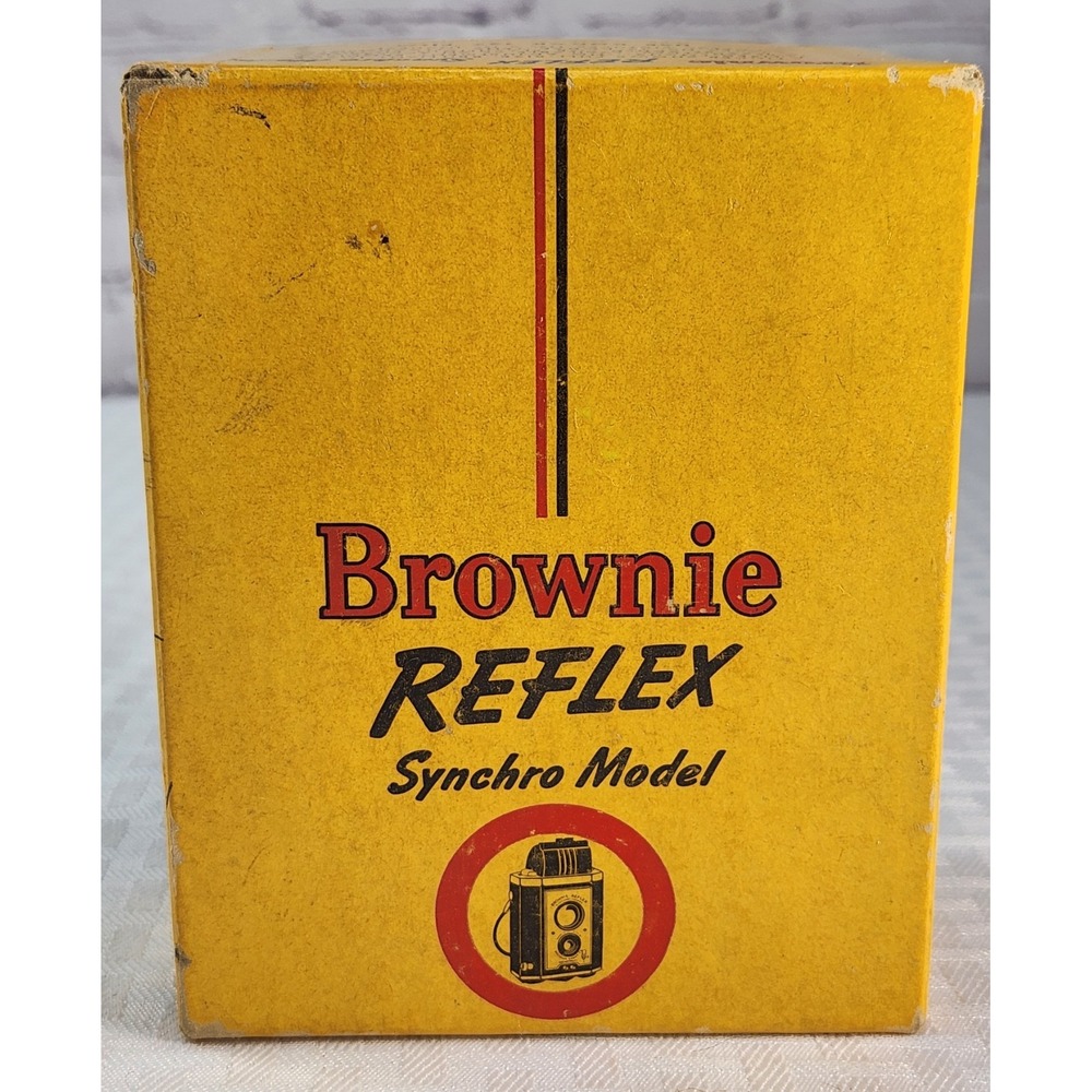 Vintage Brownie Reflex Synchro Model BOX ONLY